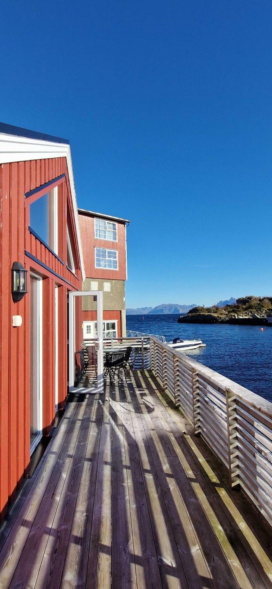 Вилла Lofoten Rorbu - Odin Bua Стамсунн Экстерьер фото